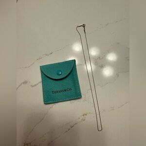 Tiffany sterling silver chain